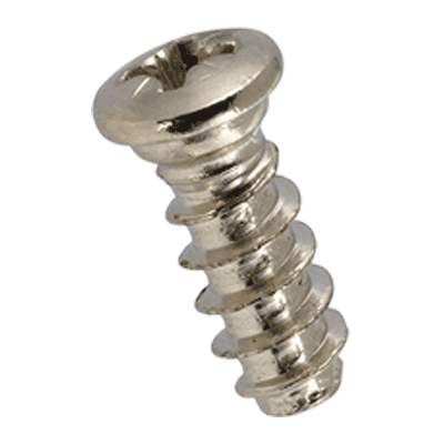 Pozi drive Euro screws form Z, nickel plated