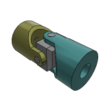 Universal joints single with plain bearing DIN 808