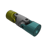 Universal joints double with needle bearing DIN 808