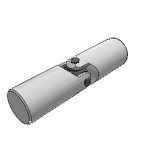 Cardan Joints KE according to the old Standard DIN 7551 similar to DIN 808, Material Steel, undrilled, drilled or drilled with keyway