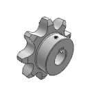 KRF链轮，齿形硬化，可供安装，ISO 20 B-1，节距1 1/4 x 3/4"