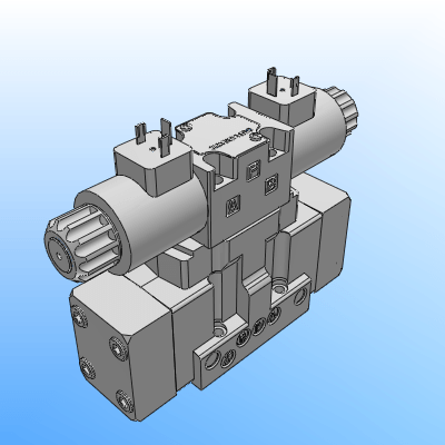 Directional Valves Pilot Operated, Solenoid or Hydraulic Actuated – subplate mounting ISO 4401-05