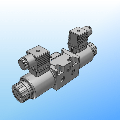 Direct operated pressure reducing valve with electric proportional control - ISO 4401-03 (CETOP 03)