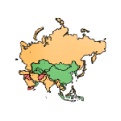 Most dangerous countries for travel to Asia