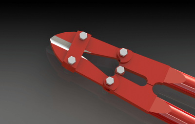 Scissors for rebar
