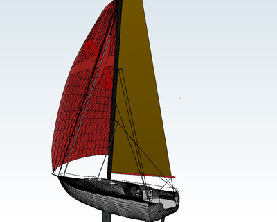 Yacht    (study of JP54)