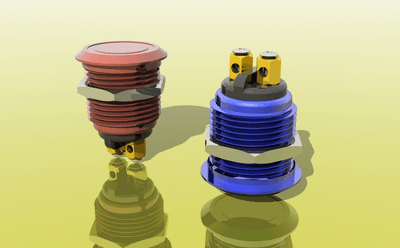 Steel Metal Push Button Switch