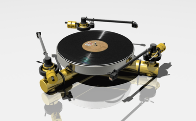 Triangle turntable