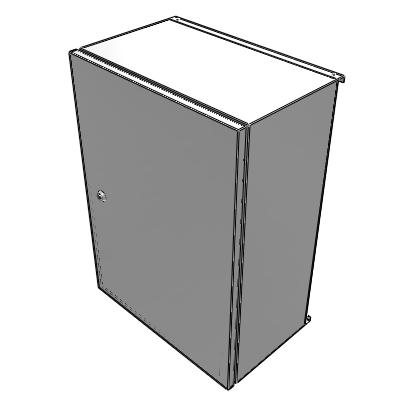 The NE Pro Series is a wall-mounted enclosure designed for electrical control panel boards. It is durable and can accommodate various components, making it ideal for industrial and commercial applications.