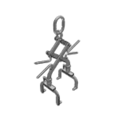 Scissor Sling Lift - 3D model created in Inventor by papacad.com