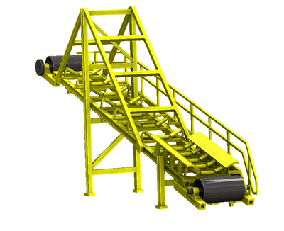 Conveyor belt for mining plant
