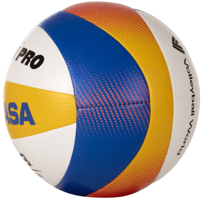 Mikasa Beachvolleyball is a high-quality volleyball brand that is used in professional and amateur tournaments worldwide. It is known for its durability, grip, and consistent flight, making it a favorite among players.