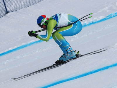 Downhill is a type of cycling or skiing where the rider or skier descends a slope. It requires skill and technique to navigate the terrain and maintain control at high speeds.