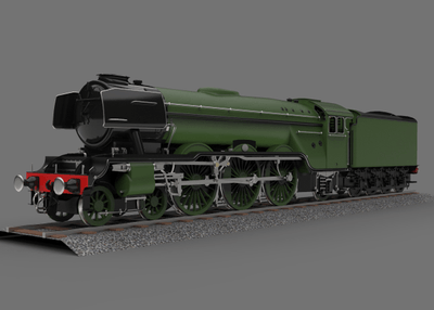Flying Scotsman Steam Engine