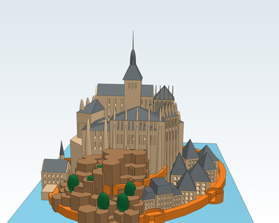 Mont Saint Michel by Kirito368