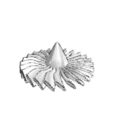 GE Turbine Main Fan