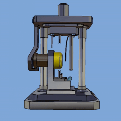 Tool for punching holes on bowl or cup