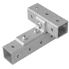 3 Hole Slotted Inside Corner Bracket