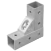 2 Hole Inside Gusset Corner Bracket