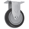 Deluxe Flange Mount Casters - Rigid