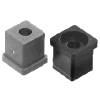 Caster or Spacer Receptacle