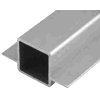 1'' Square - Double Flanged Tube
