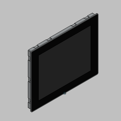 CP600 control panels - for PB610 applications or visualization of AC500 V3 web server, 15.0'' TFT-LCD display