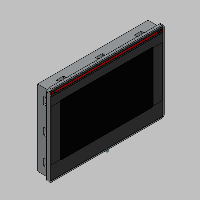 CP600-eCo control panels -for PB610 applications or visualization of AC500 V3 web server, 10.1'' TFT-LCD display