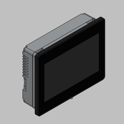 CP600-Pro control panels - for PB610 applications or visualization of AC500 V3 web server, 7.0'' TFT-LCD display