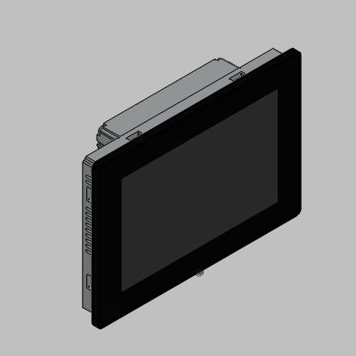 CP600-Pro control panels - for PB610 applications or visualization of AC500 V3 web server, 10.1'' TFT-LCD display