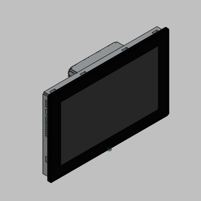 CP600-Pro control panels - for PB610 applications or visualization of AC500 V3 web server, 15.6'' TFT-LCD display