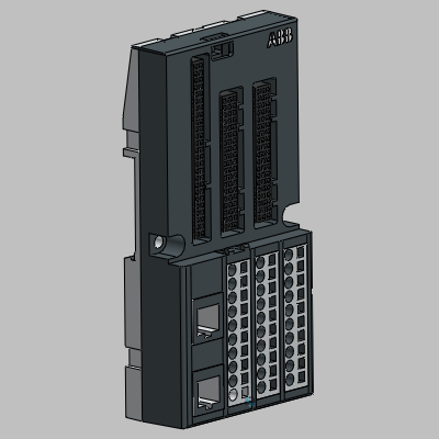 Terminal unit for RT-Ethernet communication interface modules - Spring-type terminals