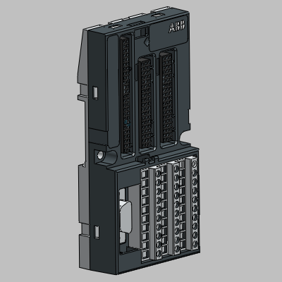 Terminal unit for Fieldbus protocols communication interface modules - D-Sub 9 pole - Screw-type terminals