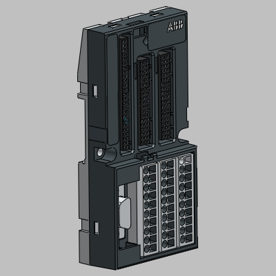 Terminal unit for Fieldbus protocols communication interface modules - D-Sub 9 pole - Spring-type terminals