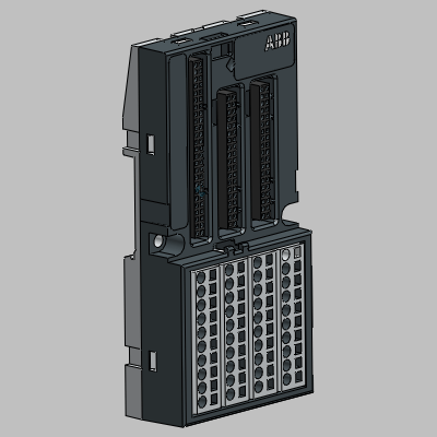 Terminal unit for Fieldbus protocols communication interface modules - Spring-type terminals