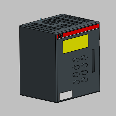 AC500 CPUs - 4 MB user program, 4 GB Flash disk - 24 V DC, ethernet interface, 2 RS232/485, FBP, memory-card Slot,  LCD display