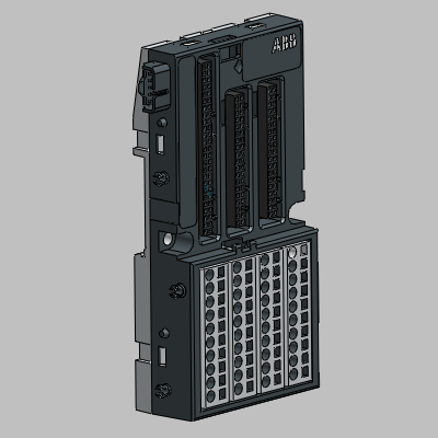 Terminal unit for I/O modules - Hot swap - Spring-type terminals