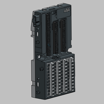 Terminal unit for High current I/O modules - Hot swap - Spring-type terminals