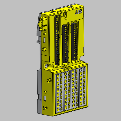 Terminal unit for Safety I/O modules - Spring-type terminals