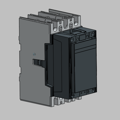 3-pole Contactors - AC Operated