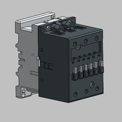 3 or 4-pole Contactors - AC or DC Operated