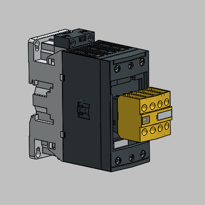 3-pole Contactors for safety applications  - AC or DC Operated
