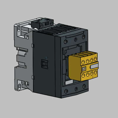 3-pole Contactors for safety applications  - AC or DC Operated
