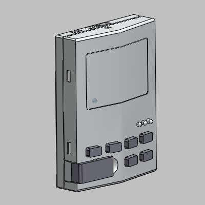LCD operator panel for UMC100