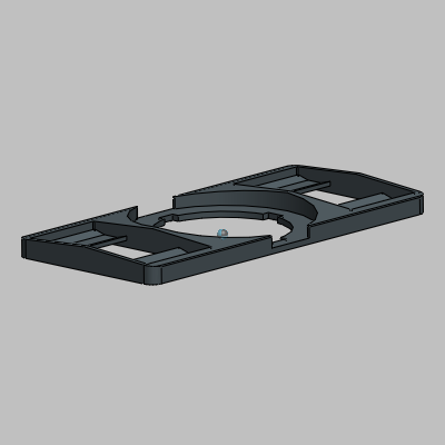 Legend plate holder 2-position
