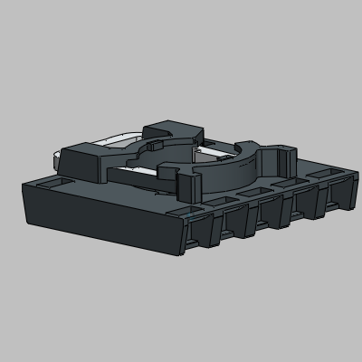 Contact block holder