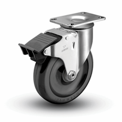 Zinc Plated 1-1/4 Inch Caster