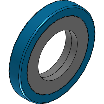 Ring lock washers - Stainless Steel - Large, according to EN DIN 25201