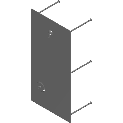 Acorn Engineering Company Series Penal Ware 1741 - Wall Shower Industrial Valves