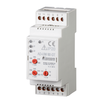 Digital three-phase voltage monitor